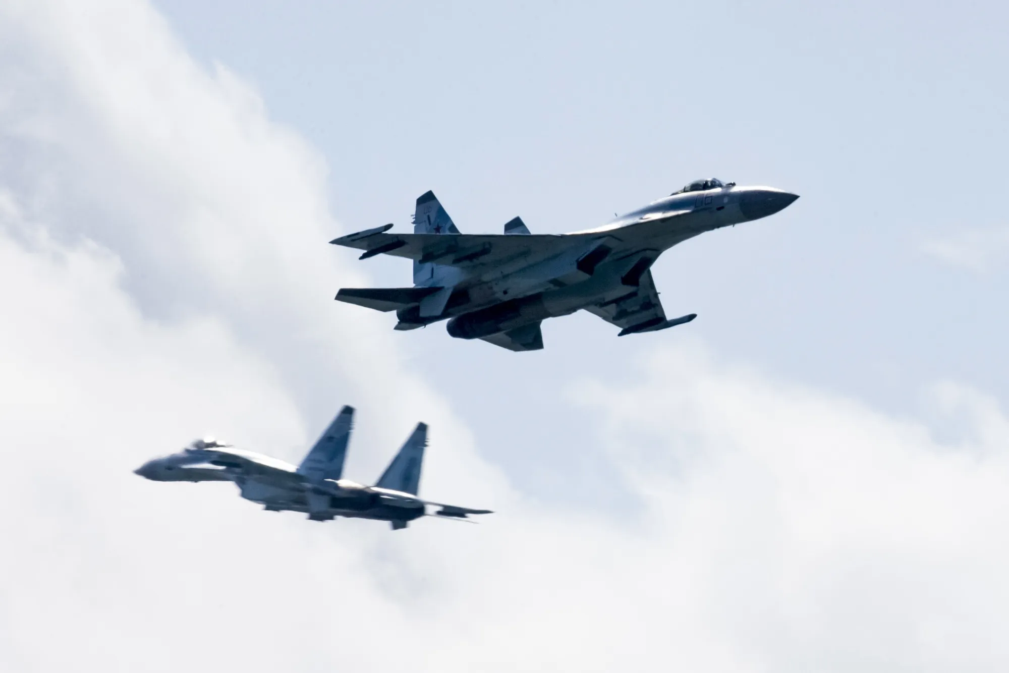 Russian Su 35 fighter jets.&nbsp;