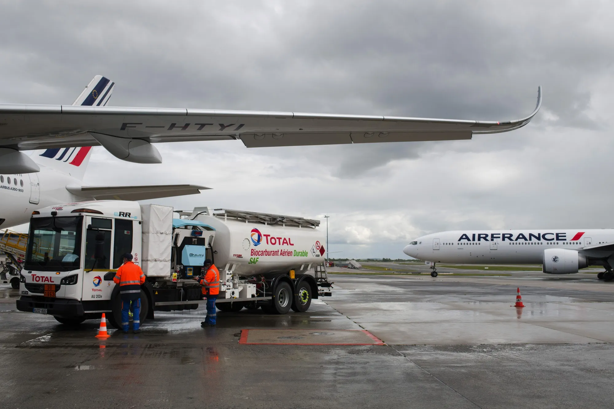 Air France-KLM&nbsp;led all passenger airlines last year with 1.1%&nbsp;sustainable aviation fuel use.