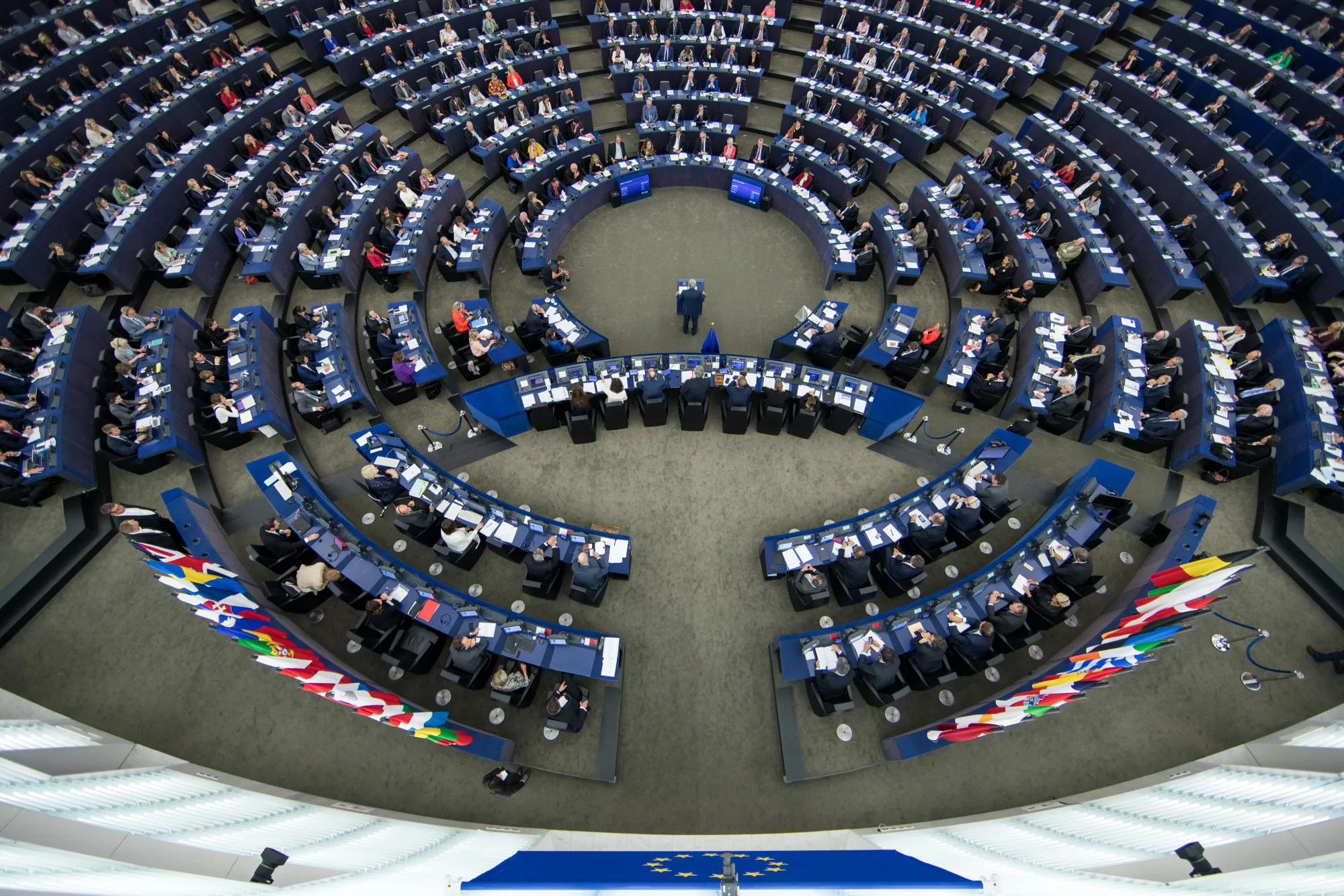 European Parliament in Strasbourg, France.