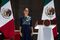 President Sheinbaum Delivers Address To Announce Trump Countermeasures At Zocalo