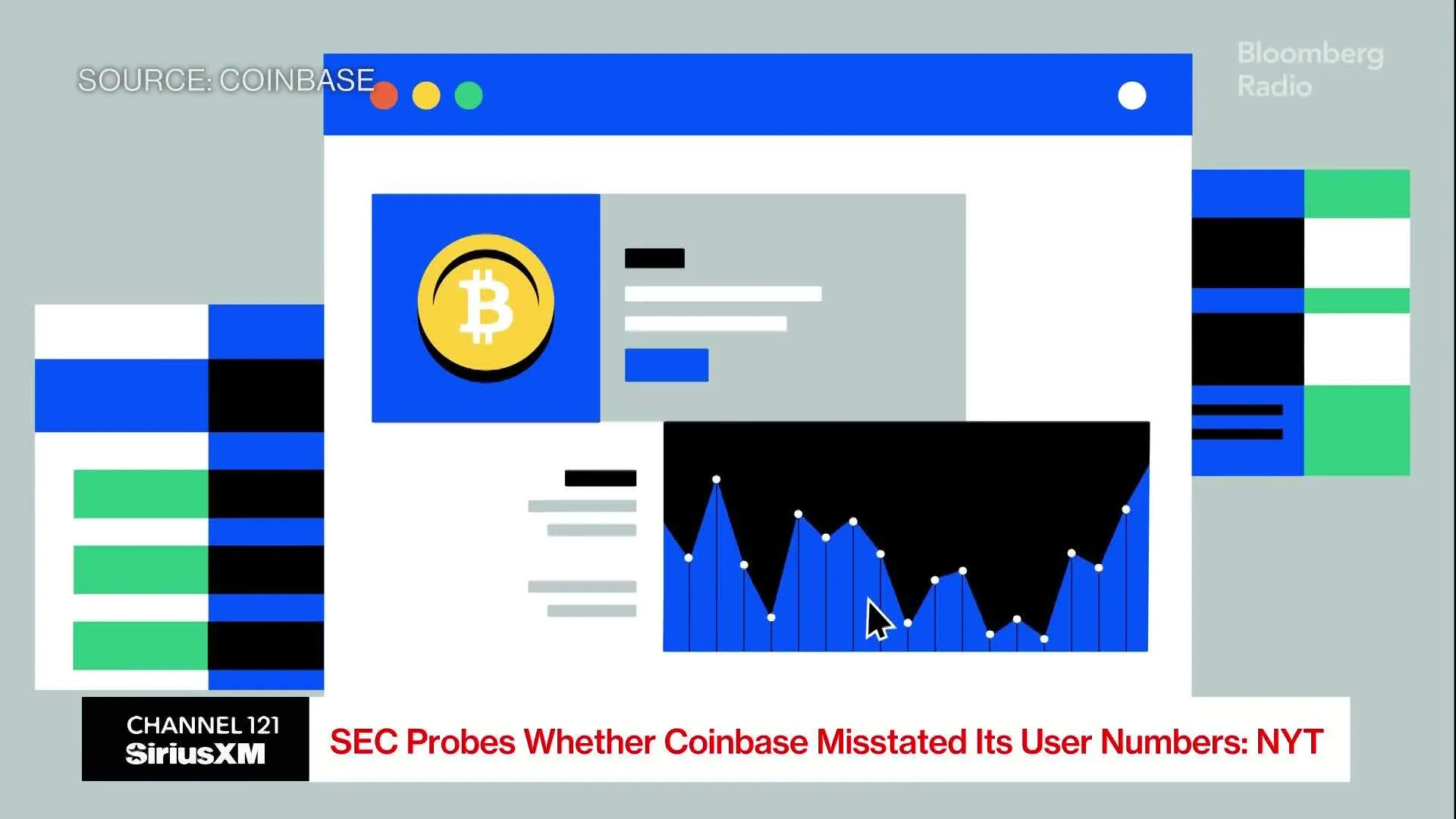 Watch Coinbase Drops on Reports of SEC Investigation, Hacking - Bloomberg