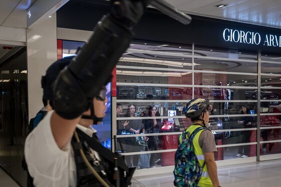 Pain From Hong Kong Protests Spreads as Luxury Names Get Hit