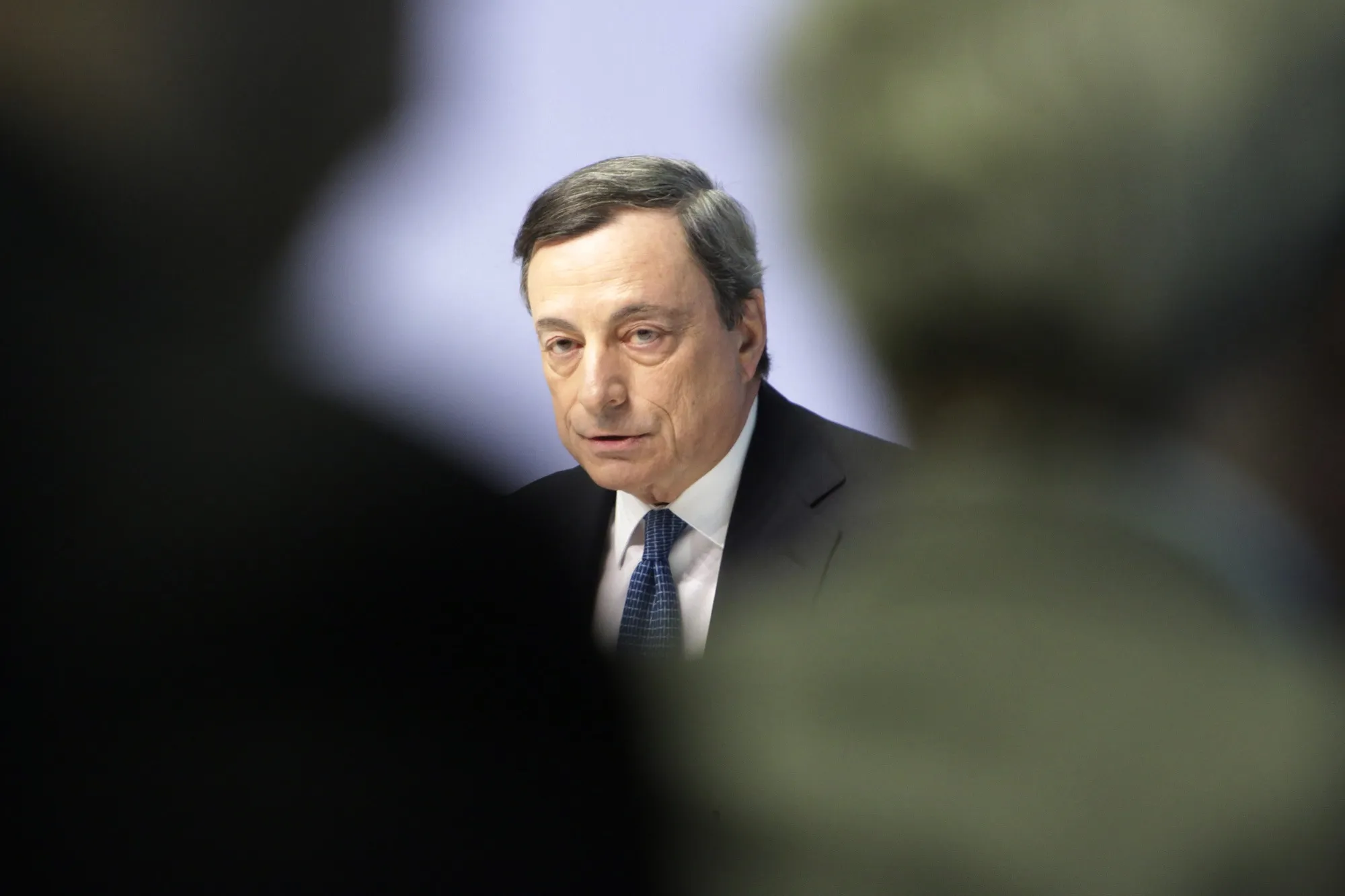 Mario Draghi, president of the European Central Bank (ECB).

