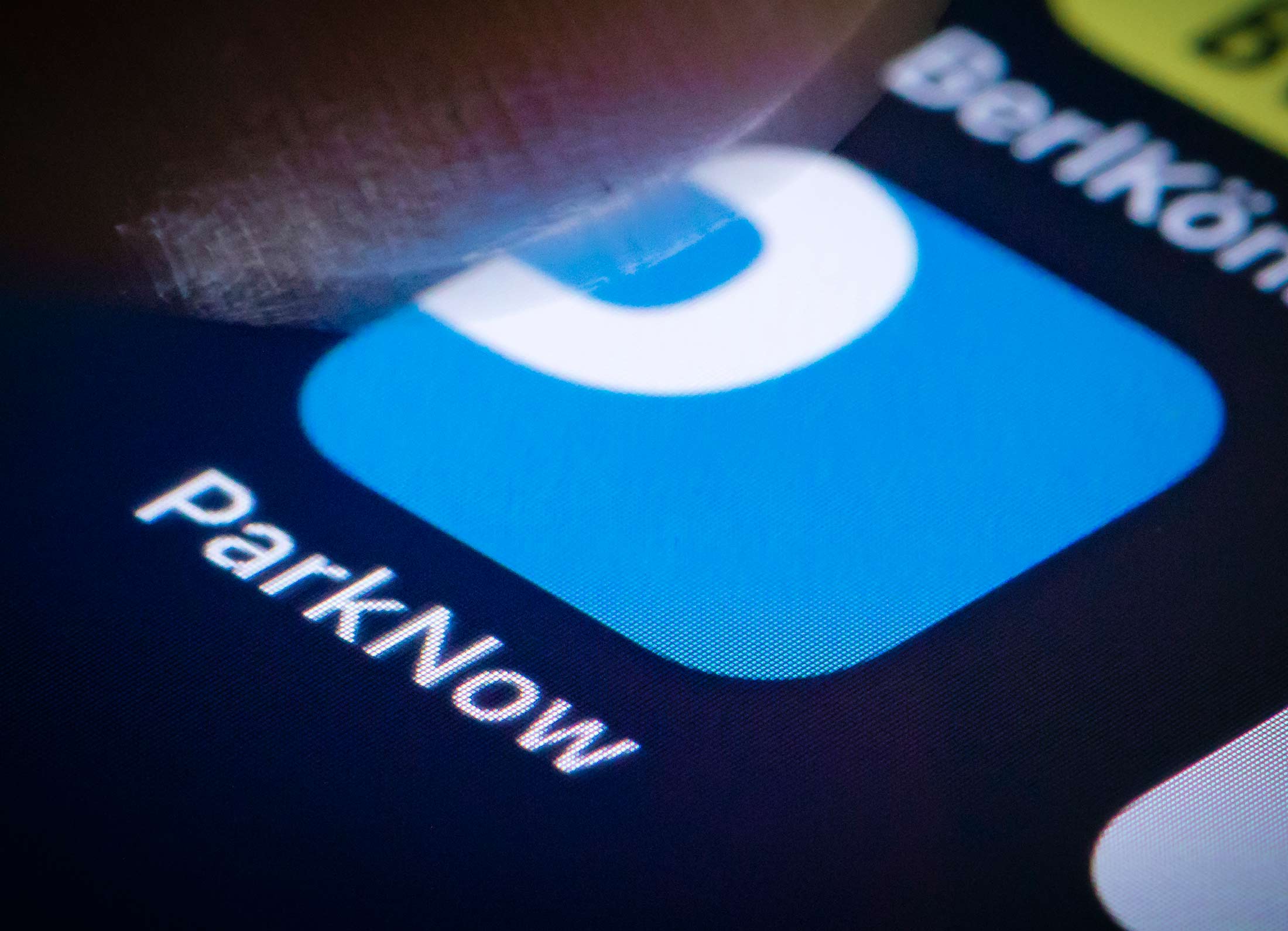 The ParkNow app