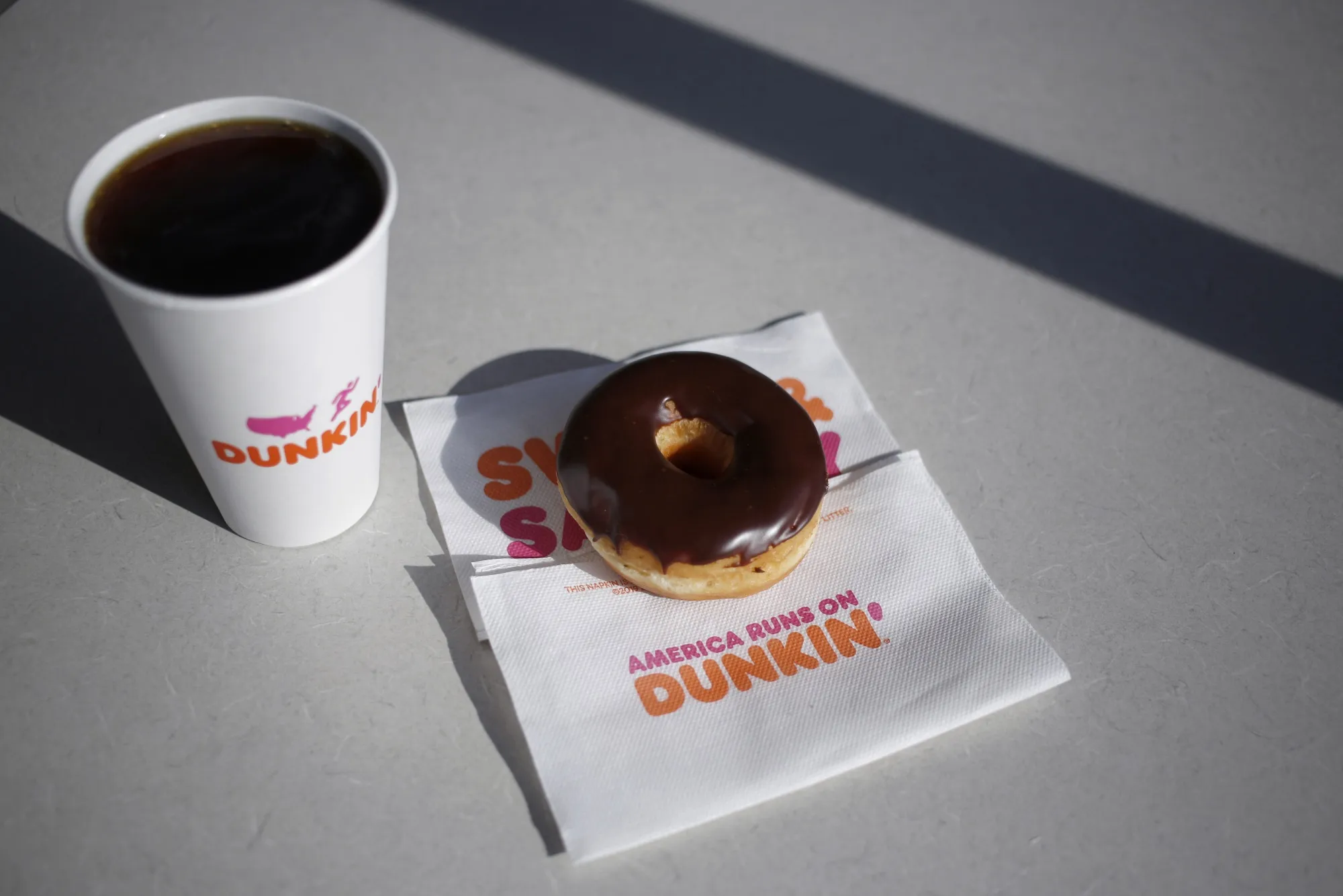 A Dunkin' Restaurant Ahead Of Earnings Figures 