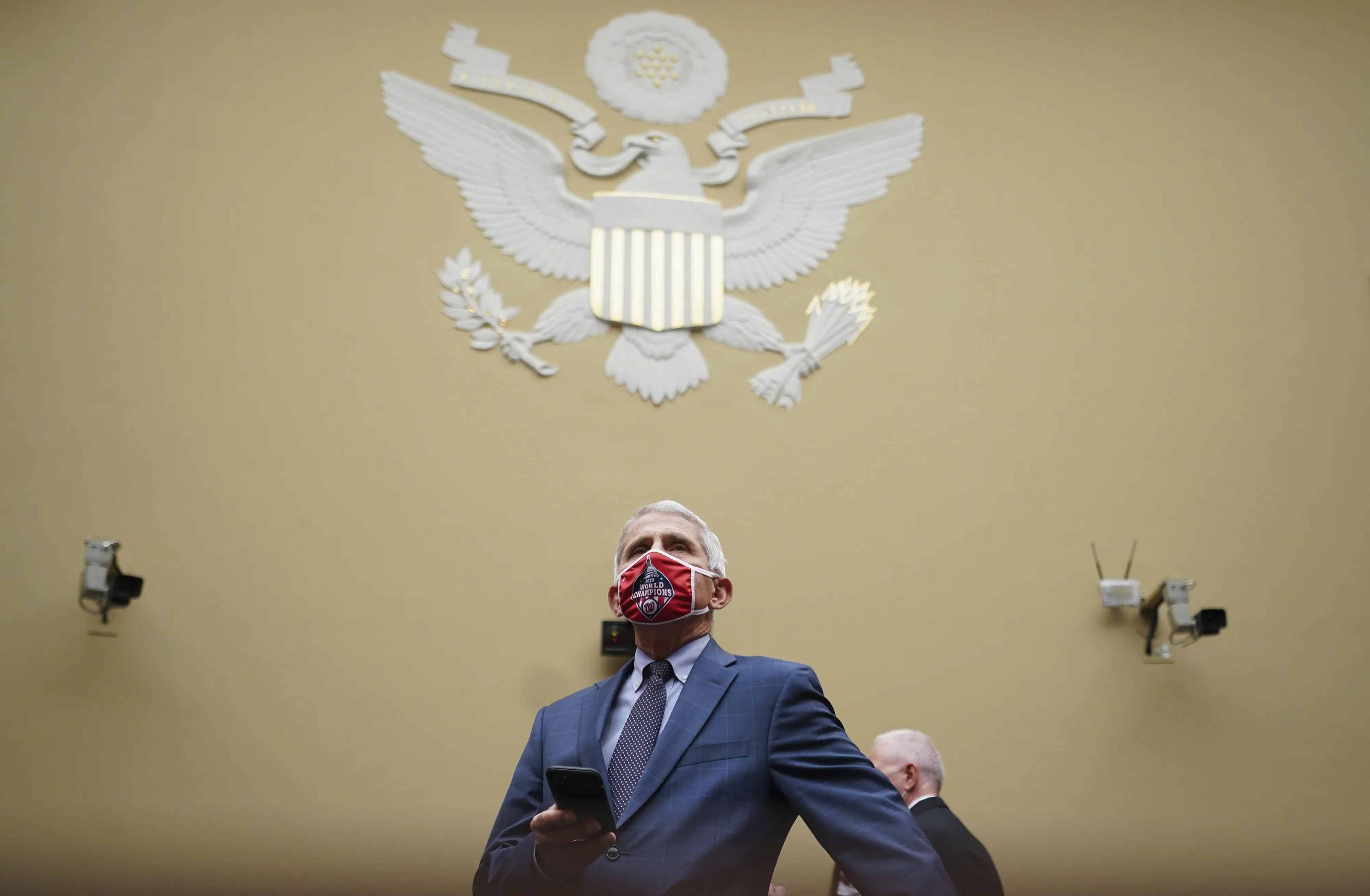 Anthony Fauci at a House Select Subcommittee on the Coronavirus Crisis hearing.