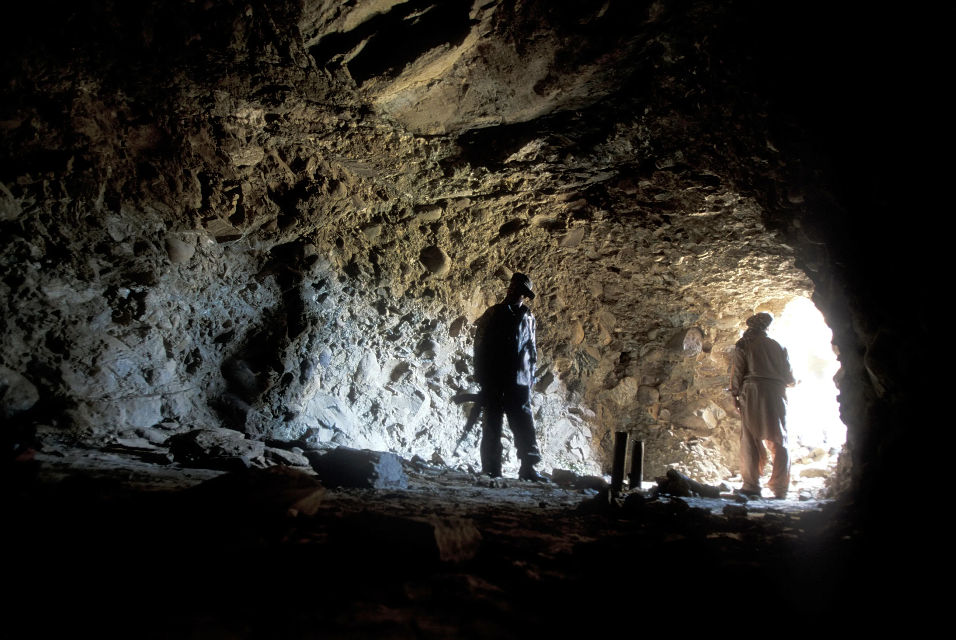Osama bin Laden's last known Afghanistan home in the&nbsp;Tora Bora cave complex in the mountains of Eastern Afghanistan, in 2004.&nbsp;