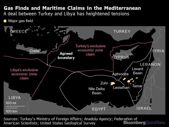 Cyprus Warns Allies They’re Giving Erdogan Free Rein in Region