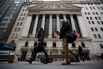 Trading On The Floor Of The NYSE As U.S. Stock Rout Cools 