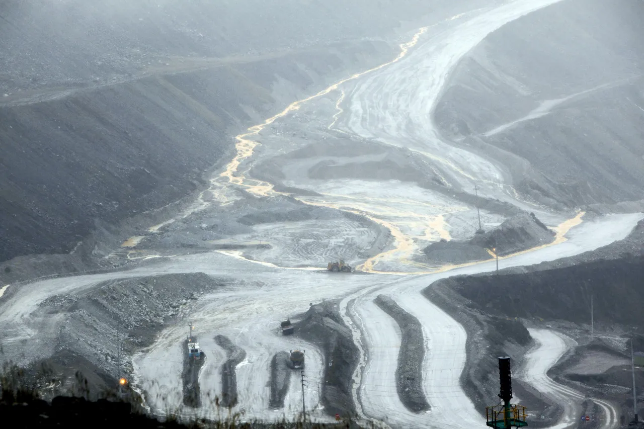 Freeport-McMoRan’s Grasberg copper and gold mining complex.