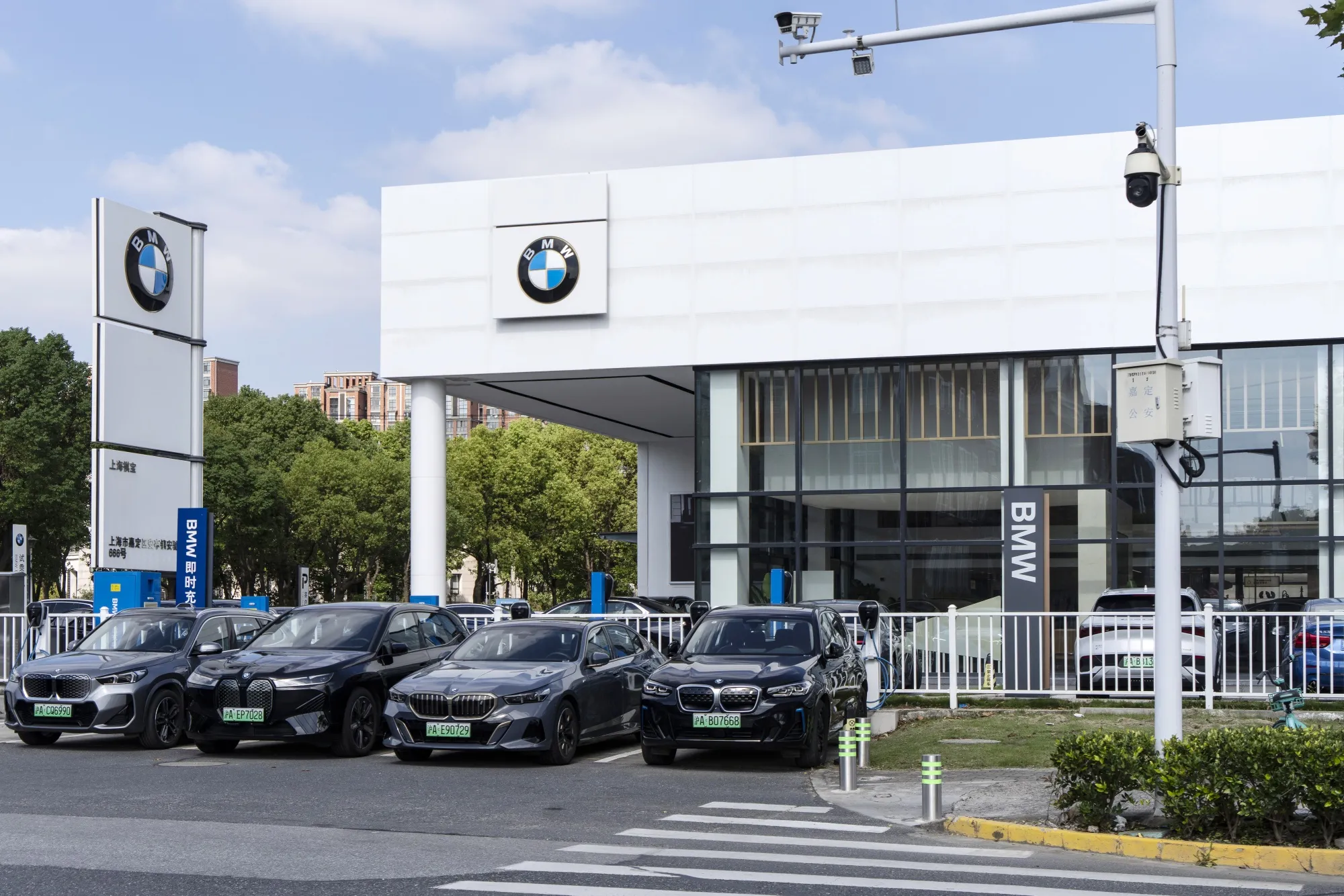 A BMW AG dealership in Shanghai.