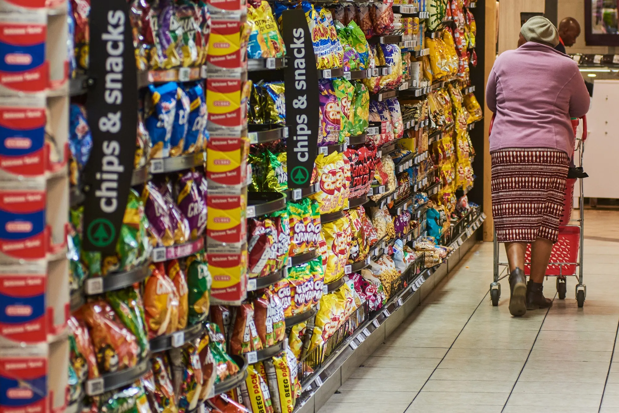 A supermarket in&nbsp;Pretoria, South Africa.