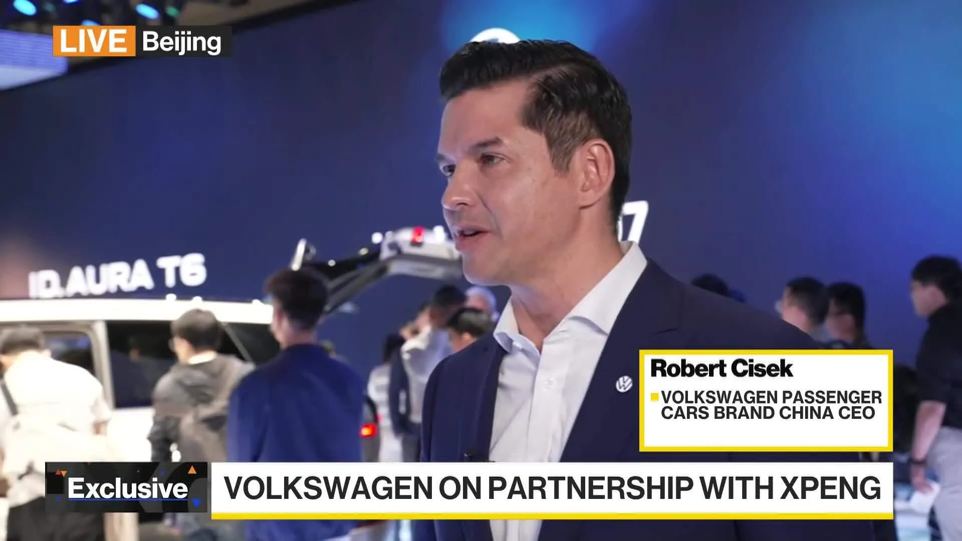 bloomberg.com - Watch Volkswagen's Cisek on China Business