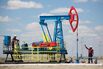 Oil Pumping Operations At Kazakh Oilfield Operated By EmbaMunaiGas