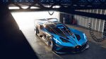 The new Bugatti Bolide (seen in a computer-generated image) is an “experimental study” set for the track.