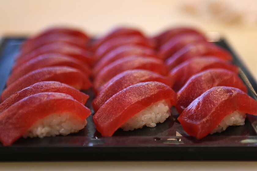 Sushi Restaurant in Japan as Price Hike Resistance Squeezes Middle of Supply Chain