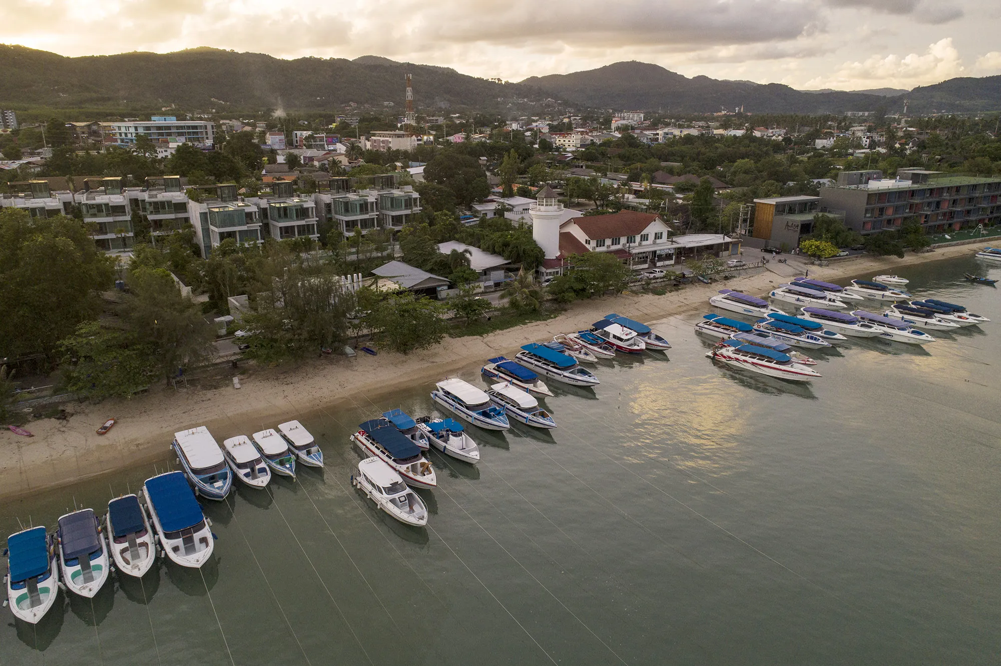 Chalong Pier, the center for day trips to surrounding islands around Phuket on April 21.&nbsp;