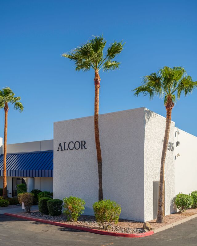 Alcor’s Scottsdale headquarters.