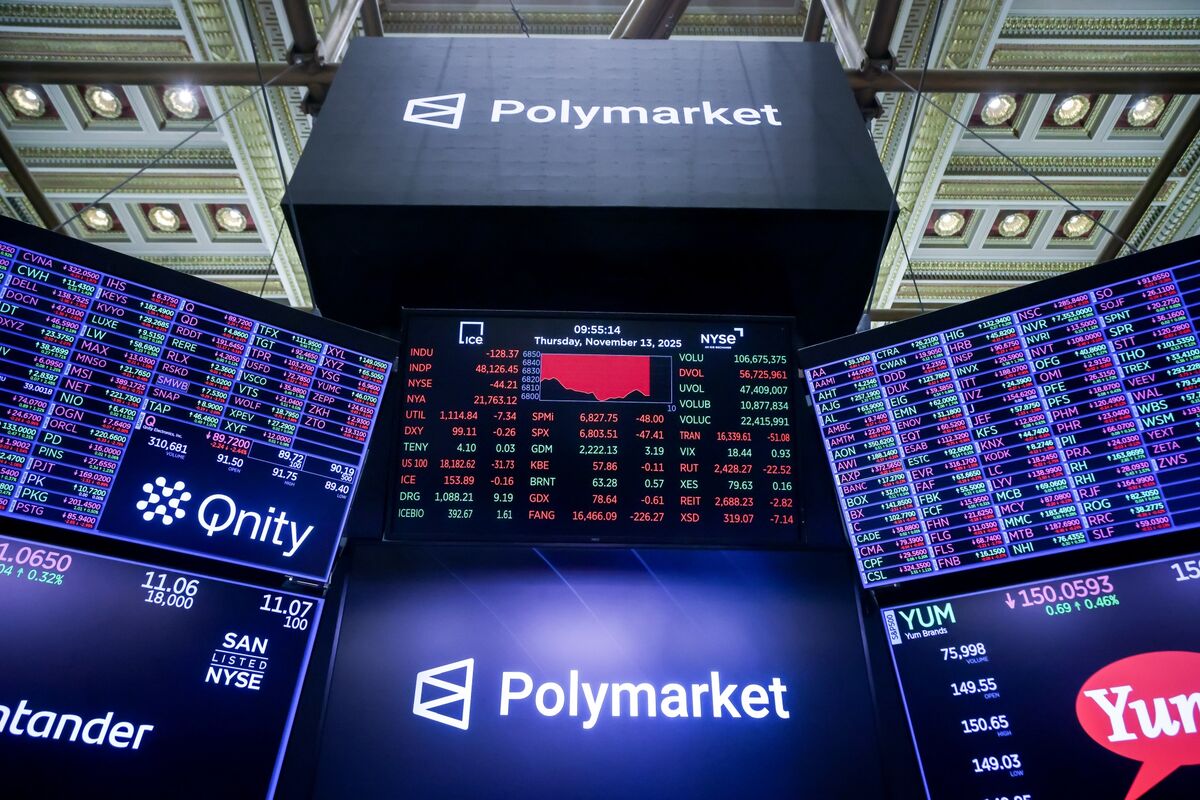bloomberg.com - Katherine Doherty - Polymarket to Distribute Prediction Data to Dow Jones Outlets