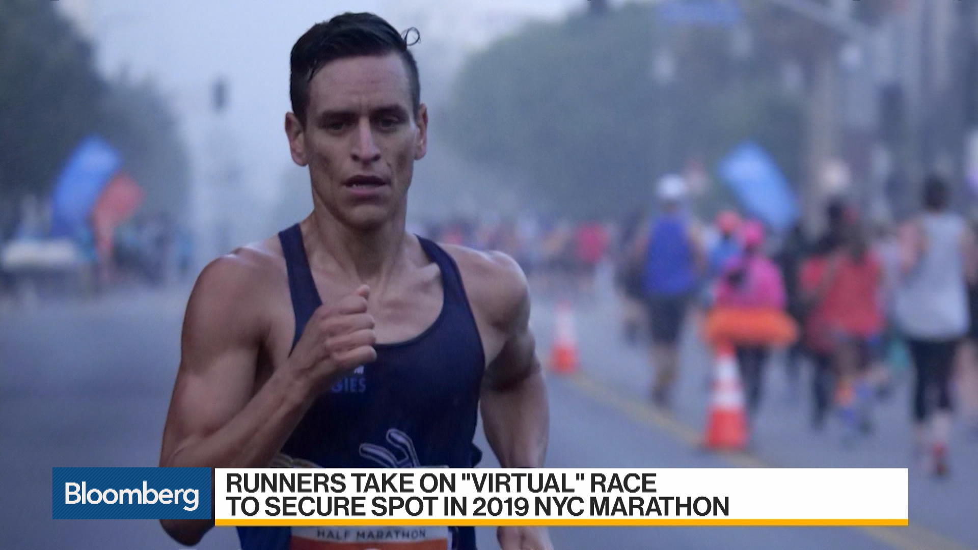 NYC Marathon Wannabes Go Virtual for a Shot at Running in 2019 - Bloomberg