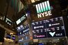 Monitors display Banco Bradesco SA, Vale SA, Petroleo Brasileiro SA, and Pagseguro Digital Ltd. signage on the floor of the New York Stock Exchange (NYSE) in New York, U.S., on Monday, Nov. 26, 2018. Beaten-down tech shares led the rebound in U.S. stocks, while Treasuries fell as investors gained confidence from positive political developments in Europe and rising oil prices.