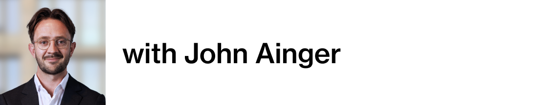 with John Ainger