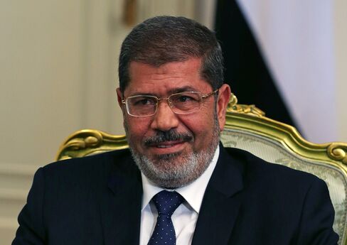 Egyptian President Mohamed Morsi
