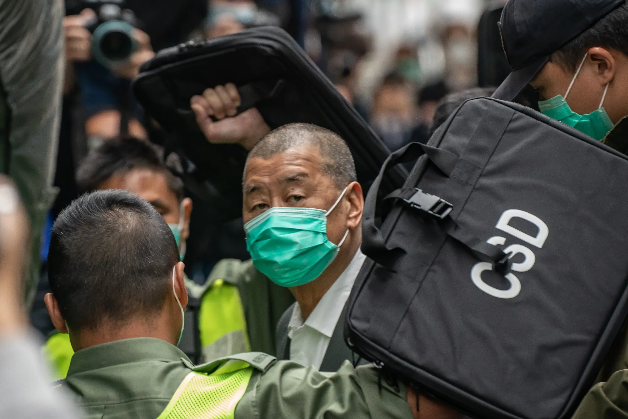 Jimmy Lai in Hong Kong.