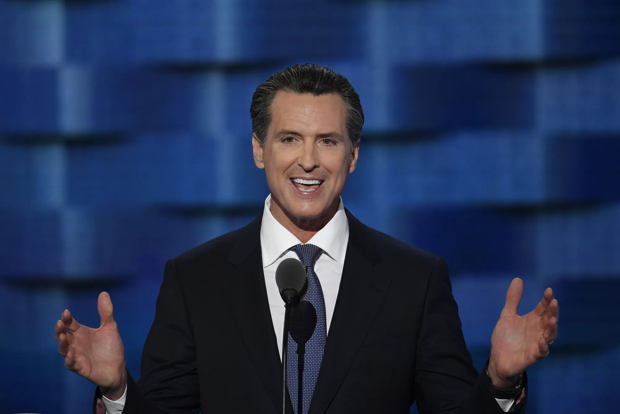 California Lieutenant Governor Gavin Newsom.
