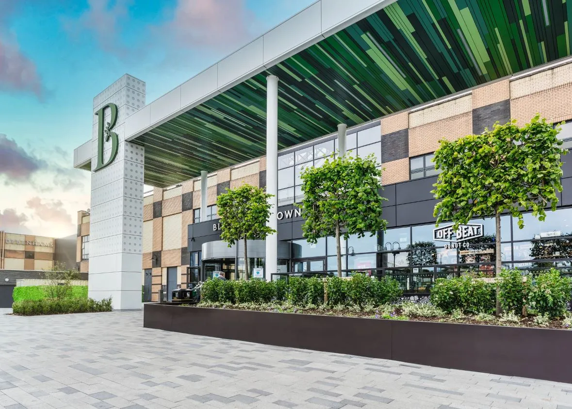 The Blanchardstown Shopping Centre in Dublin.
