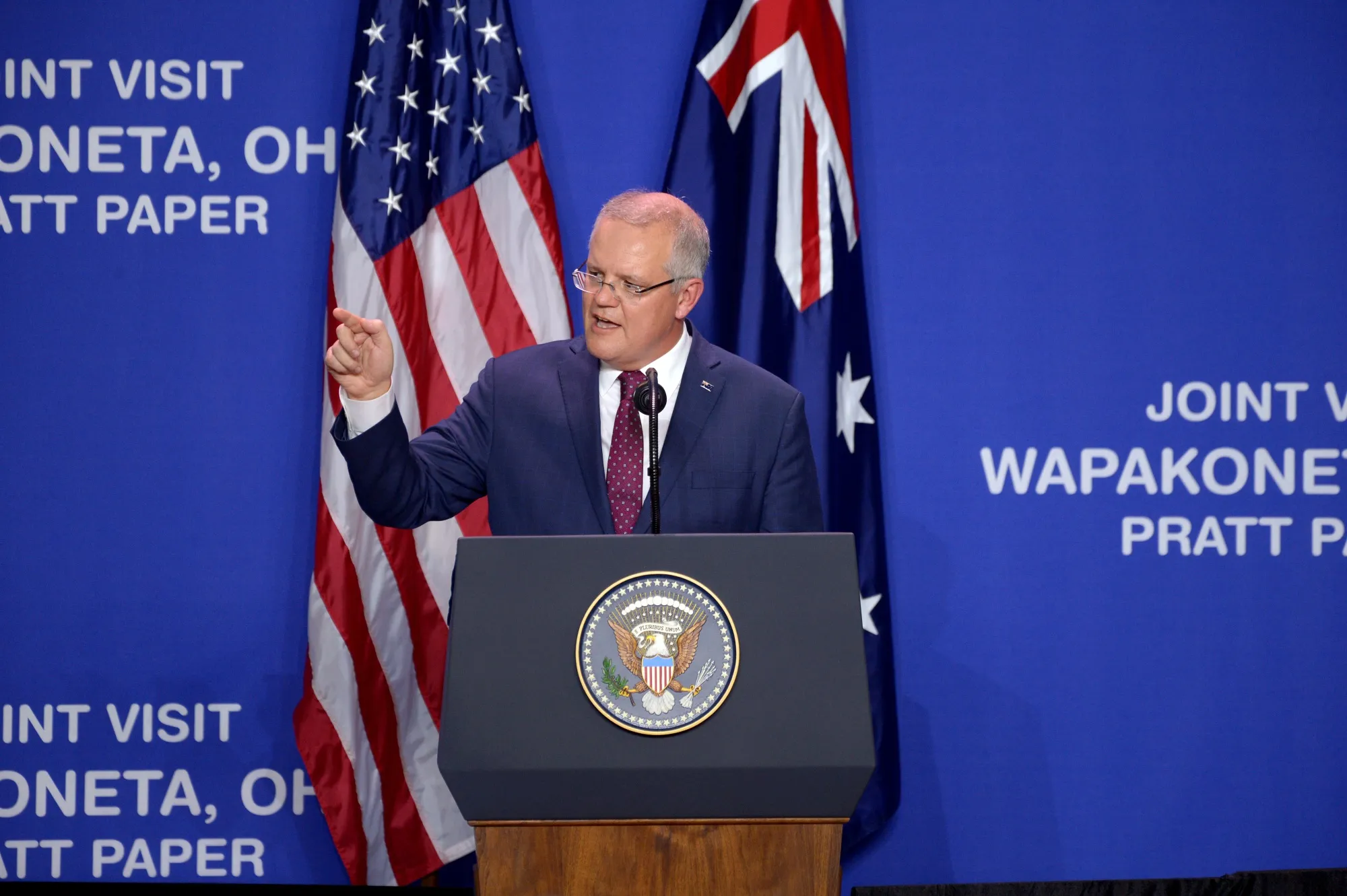 Scott Morrison on Sept. 22.