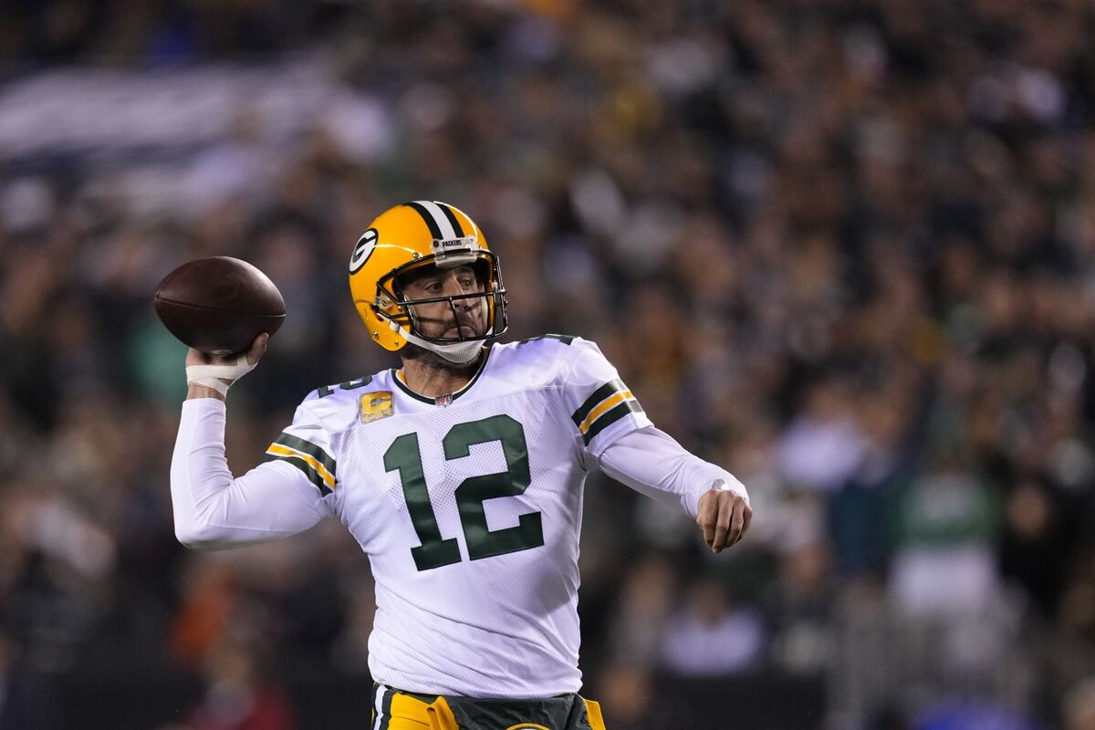 Packers QB Aaron Rodgers (ribs) says he plans to play Sunday at