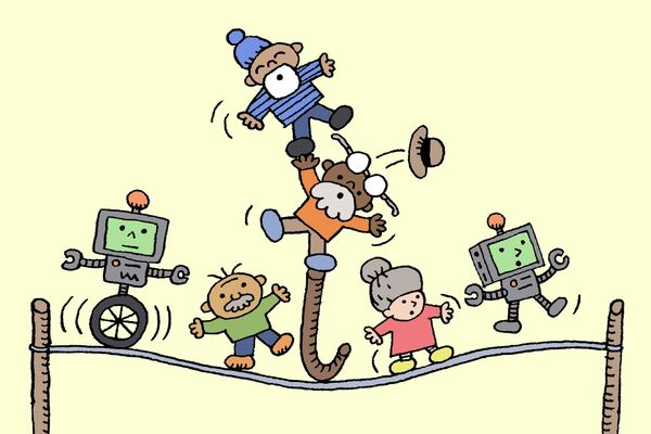 The US Economy Is Walking a Tightrope Between Aging and AI