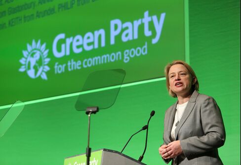Green Party Leader Natalie Bennett