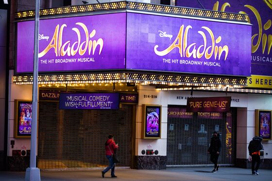 Broadway Sees Lifeline in $15 Billion Aid for U.S. Entertainment