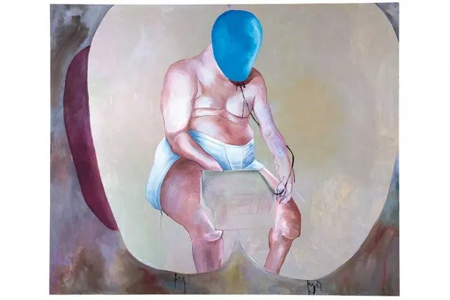 Untitled, by Martin Kippenberger, sold for $18.6 million, the highest bid at Christie’s May 12 auction