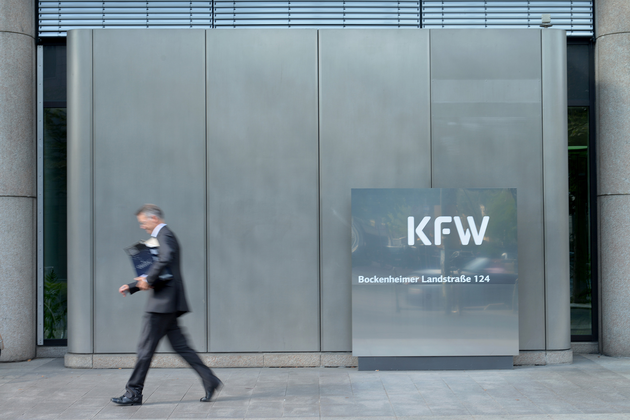 Kreditanstalt fuer Wiederaufbau (KFW) in Frankfurt, Germany, on Aug. 21, 2013.
