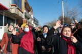 Afghan Women Protest Against New Taliban Ban On Women Accessing University Education