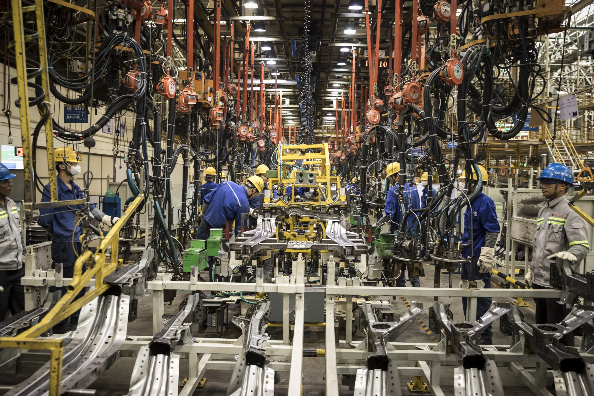 Production of General Motors Vehicles at the SAIC-GM-Wuling Automobile Plant