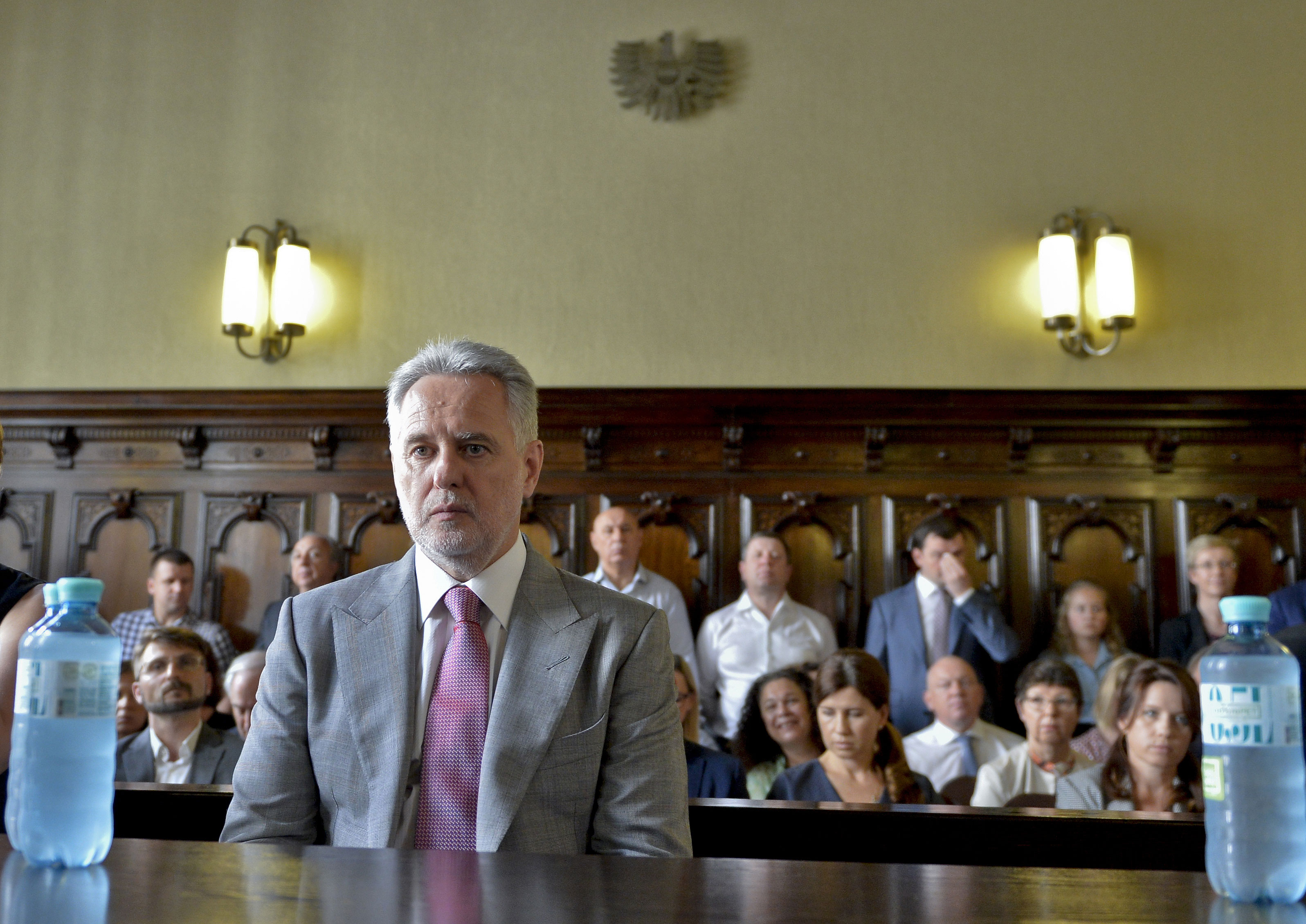 Dmitry Firtash at the supreme court in Vienna on June 25.