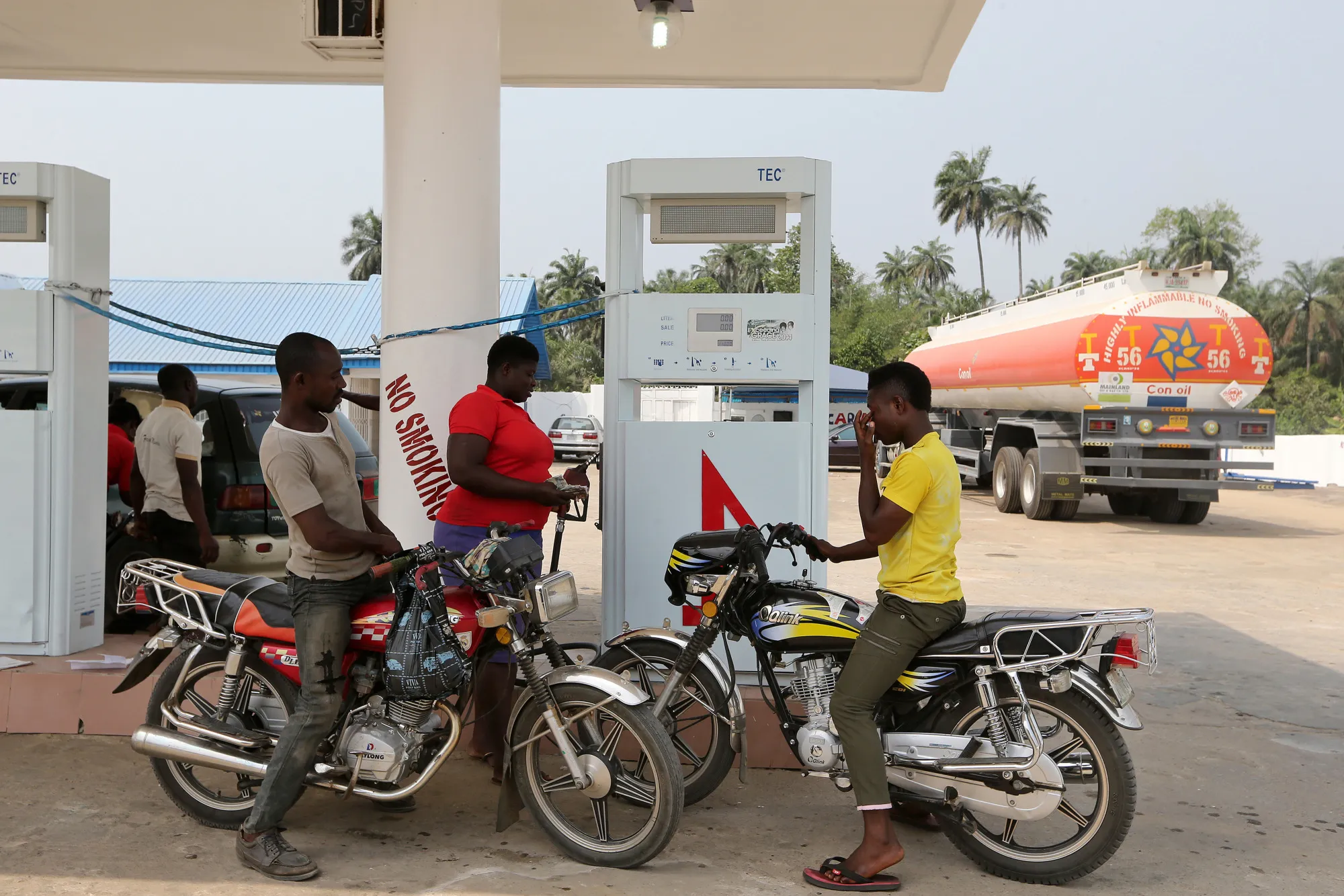 Nigeria is allowing fuel prices to go up for the first time since they were changed in November.&nbsp;