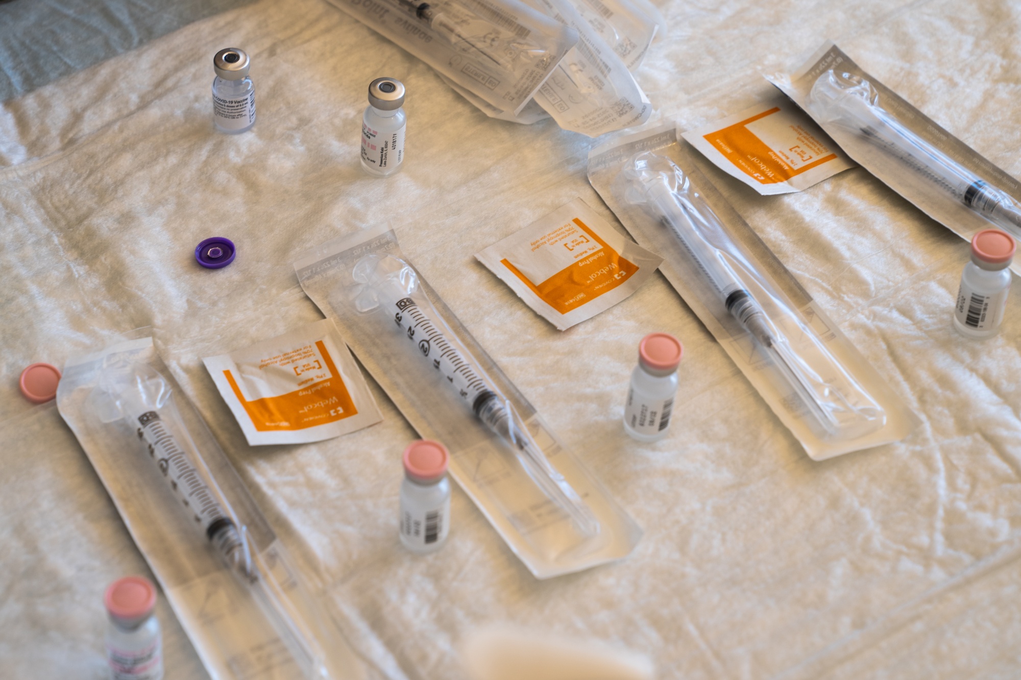 The Pfizer vaccine was the first to gain emergency approval from the U.S. FDA and vaccines began this week.