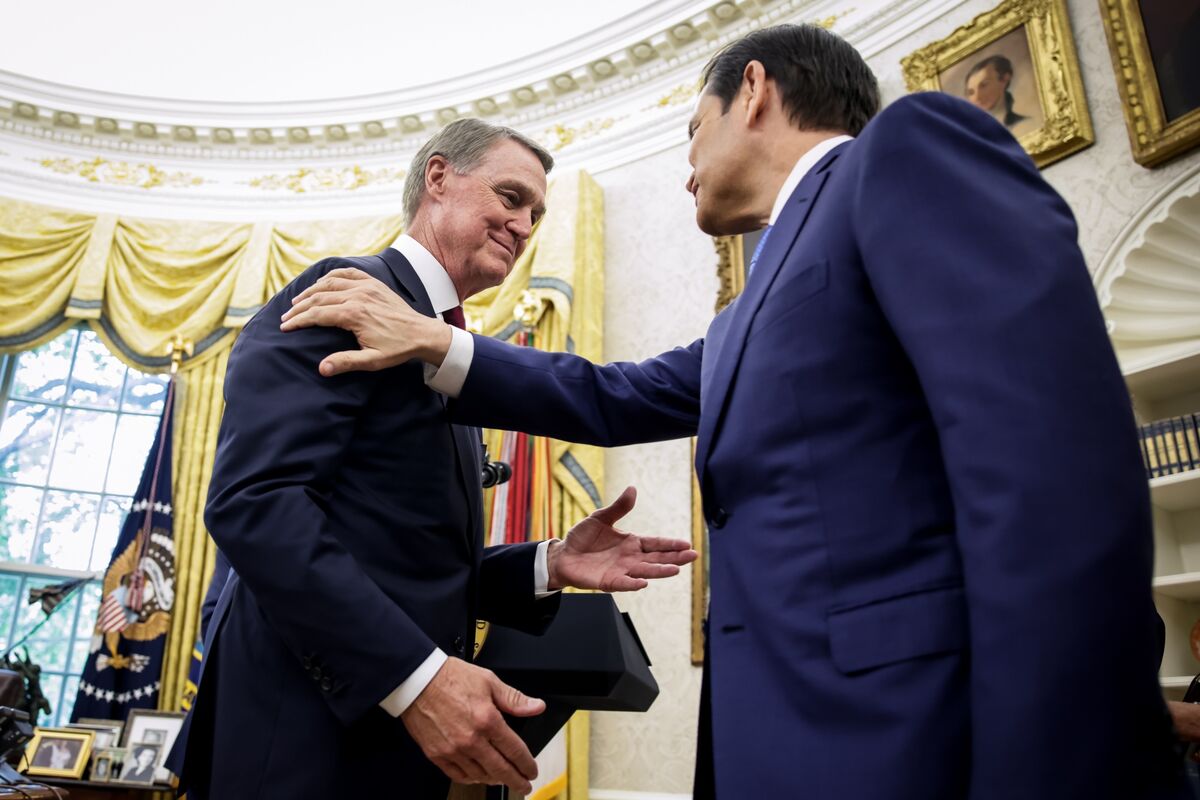 New US Envoy Perdue Arrives in China as Trade Tensions Cool - Bloomberg