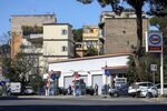 A&nbsp;gas station in Rome.