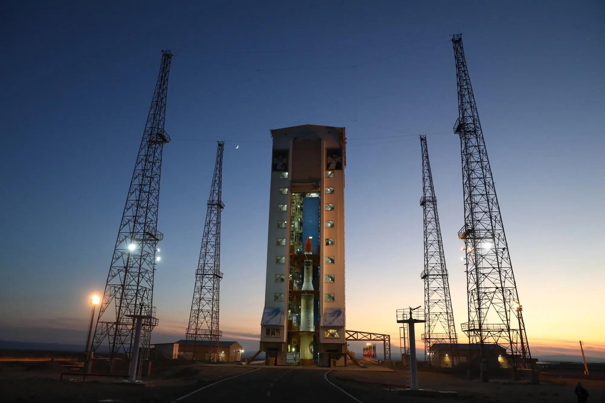 Iran launches a payload into space using a domestically developed rocket, Semnan - 06 Dec 2024