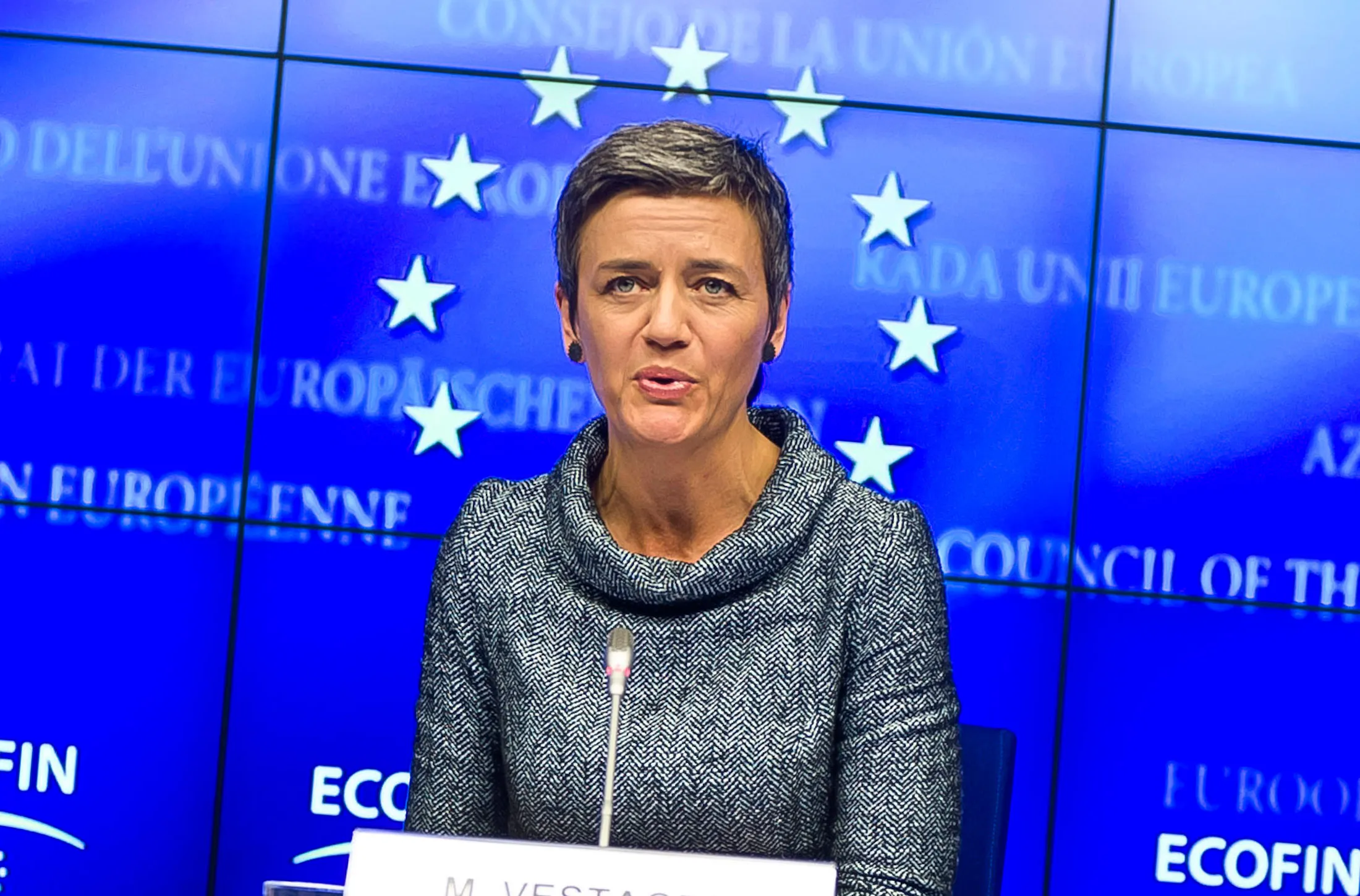 Margrethe Vestager, the bloc’s antitrust chief, is seeking to throw the spotlight onto the tax affairs of multinationals across the EU, potentially adding to probes targeting fiscal arrangements of Apple Inc. in Ireland, Starbucks Corp. in the Netherlands and Amazon.com Inc. and a Fiat SpA unit in Luxembourg.

