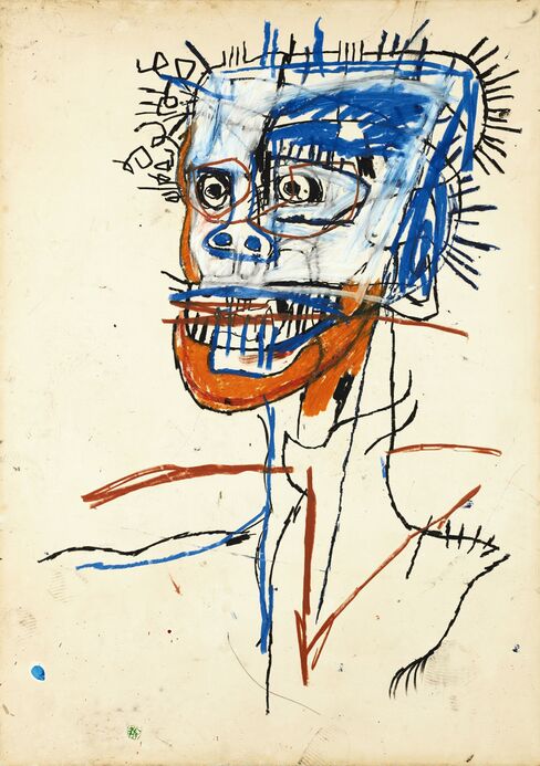 Head of a Madman by Basquiat