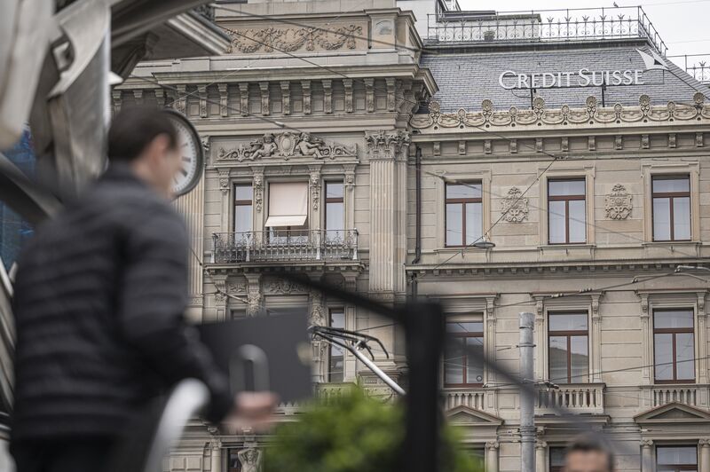 La sede de Credit Suisse Group AG en Zúrich, Suiza, el domingo 19 de marzo de 2023.