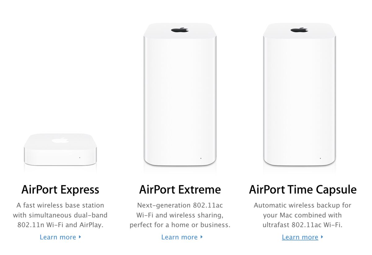 atmosfeer Inspiratie Onweersbui Does Apple (AAPL) Sell a Wireless Router? What Happened to the Apple AirPort?  - Bloomberg