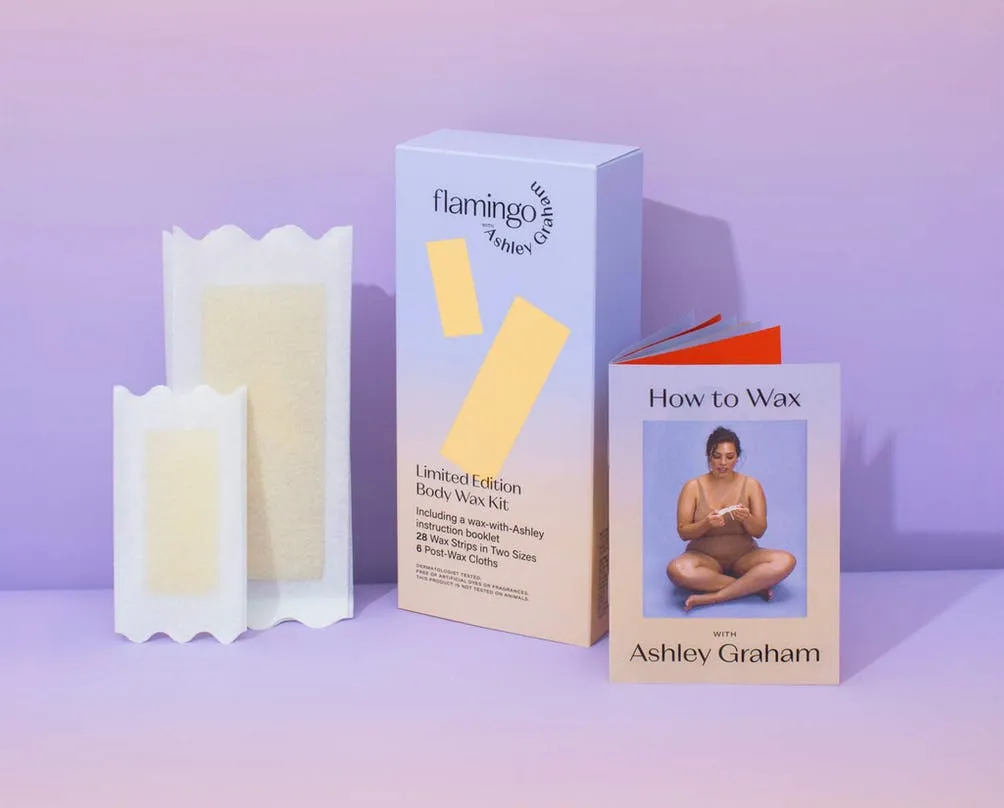 Flamingo’s body wax kit